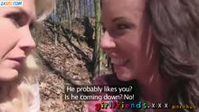 Скриншот #2 Развратницы снимают любительское видео в лесу